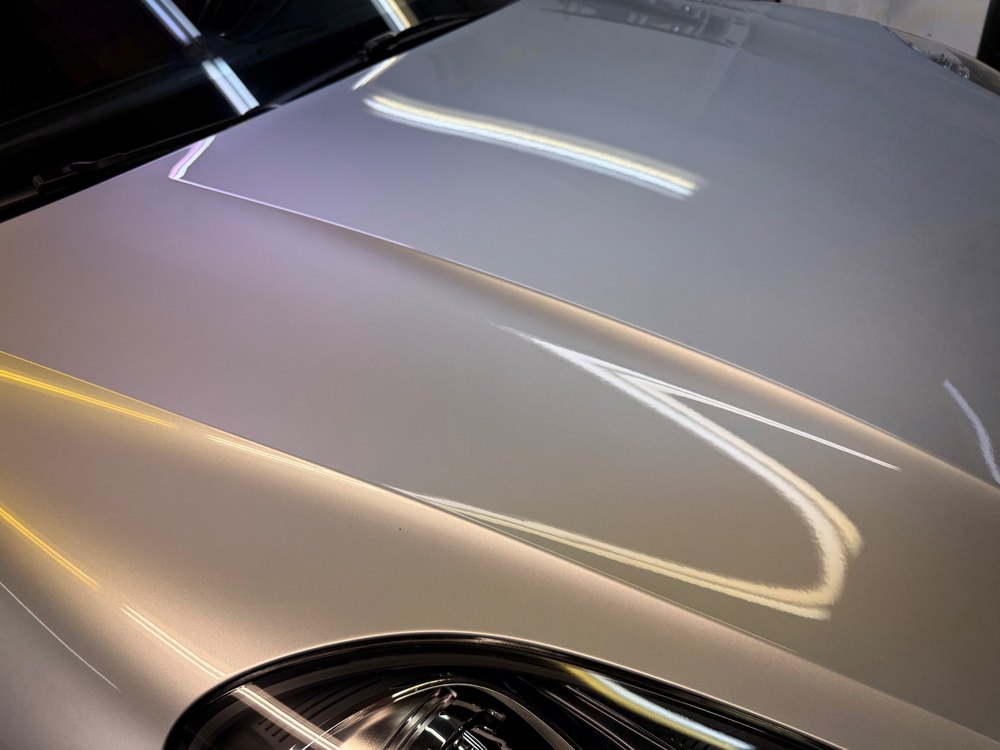 Gloss on a polished panel by In the Details Auto Spa, Allison Park