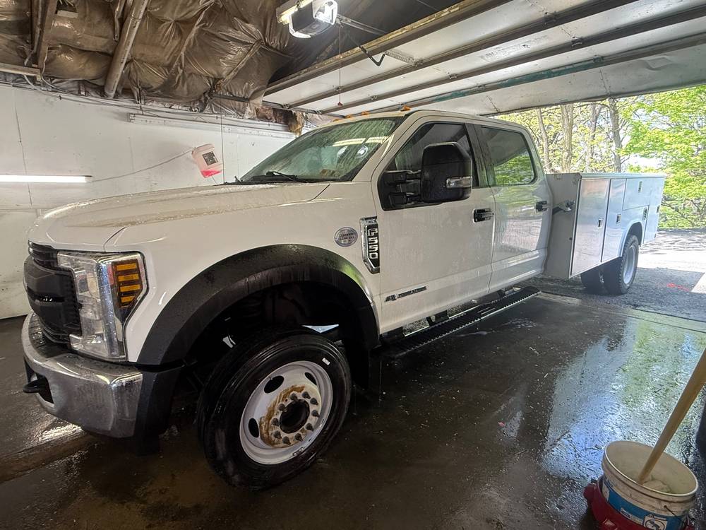 F-450 washed down by In the Details Auto Spa, Allison Park