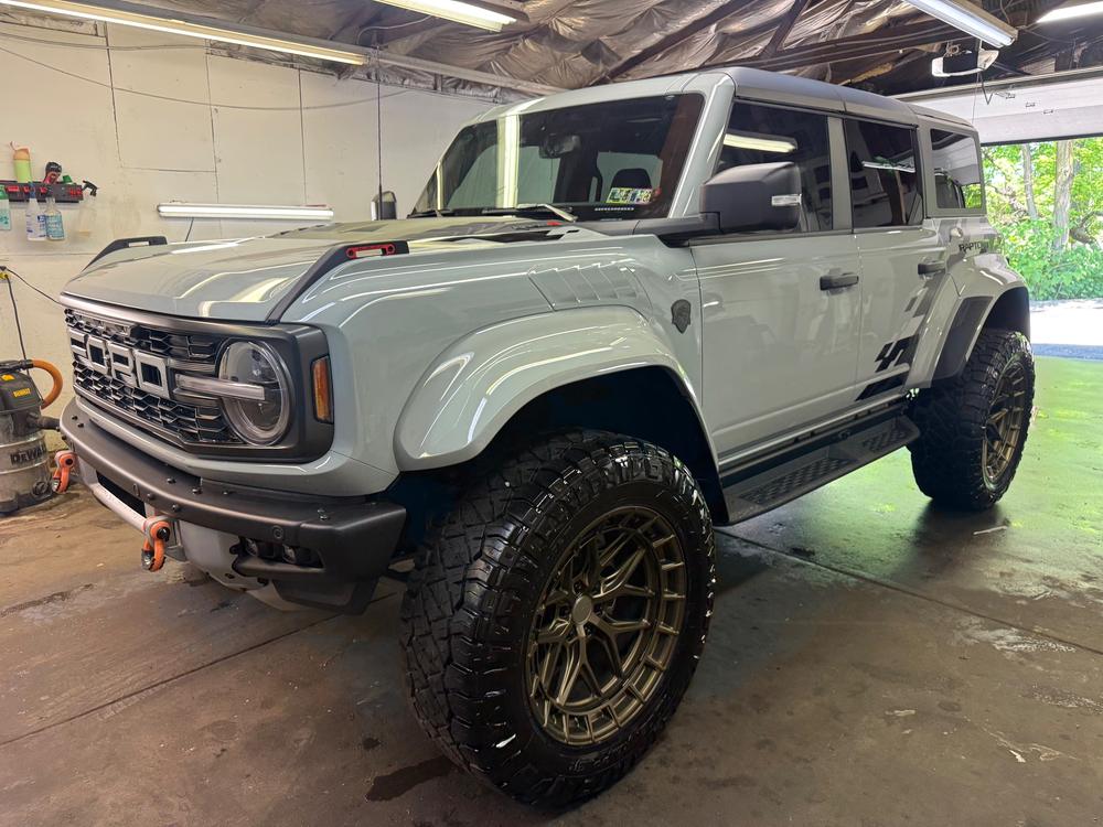 Bronco Raptor in the bay by In the Details Auto Spa, Allison Park