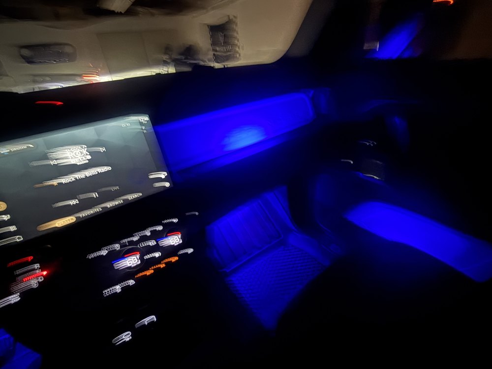 Ambient lighting after dark by In the Details Auto Spa, Allison Park