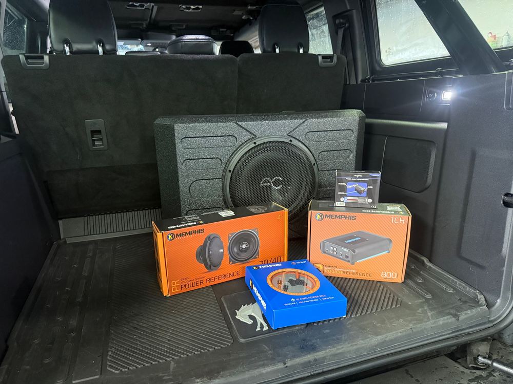 Audio gear ready to fit by In the Details Auto Spa, Allison Park